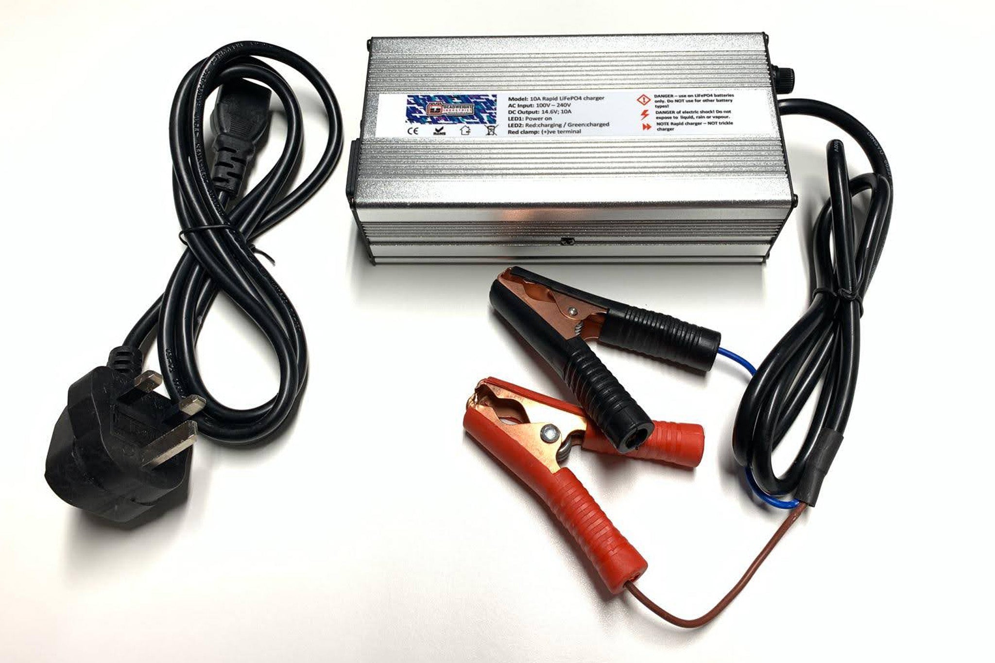 Deadweight Industries - 10-Amp Lithium Rapid Charger - Evolve Automotive